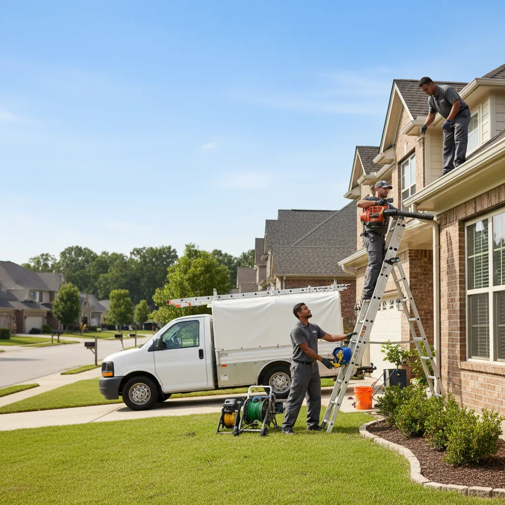 Home Gutter Service in Leggett, TX near me